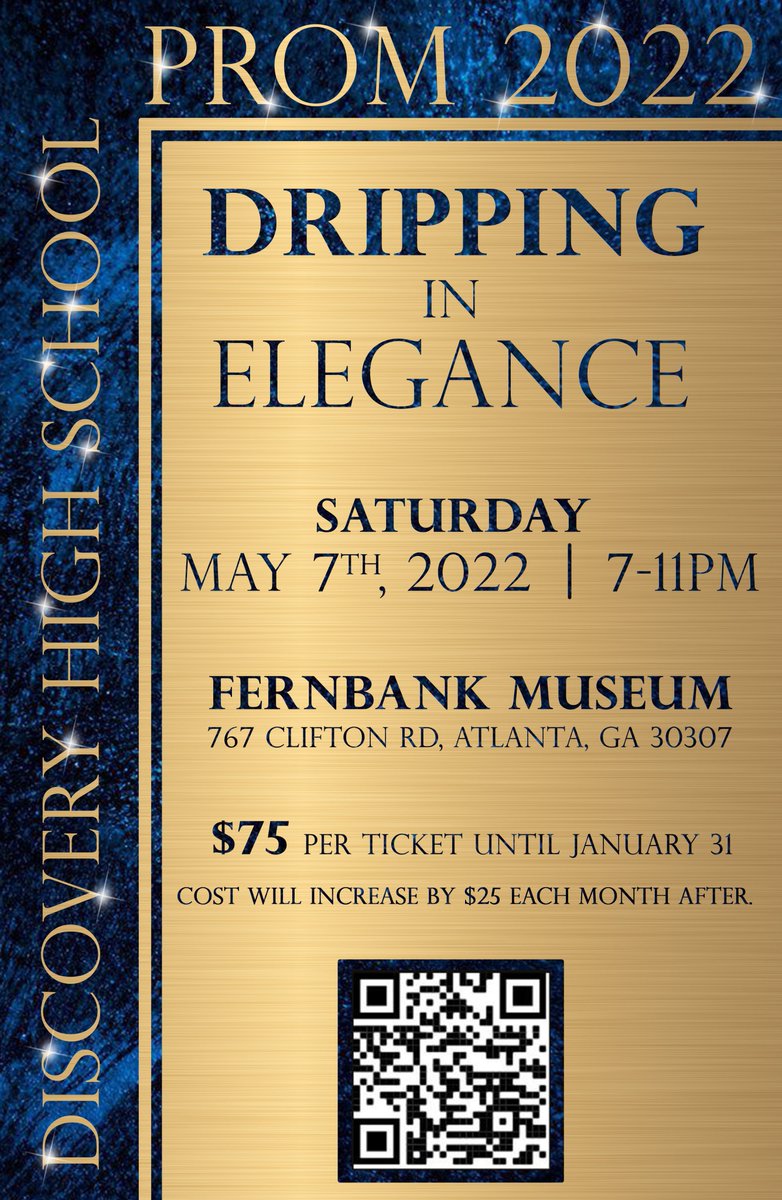 DiscoveryTitans's tweet photo. Prom is around the corner! Tickets are available on GoFan: https://t.co/8uGJ8Fe1WF
#titanup #wearediscovery #prom2022 #drippinginelegance https://t.co/JEIf79A6yc