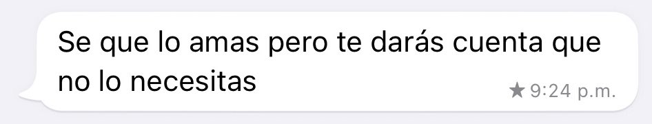Un año después me di cuenta, gracias