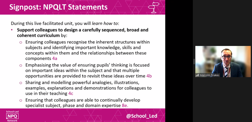 StarTSHubs's tweet image. Fantastic to be working with existing and aspiring #KS1 leaders in our #NPQLT phase specific session this evening with @mdrakes1 from @HarrisFed📝

#NPQs #LeadershipDevelopment #curriculum   

@school_led @thenetsp @OutwoodIE
