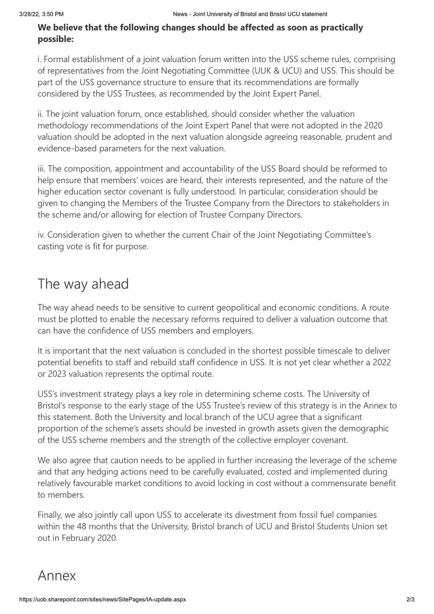 Bristol UCU tweet media