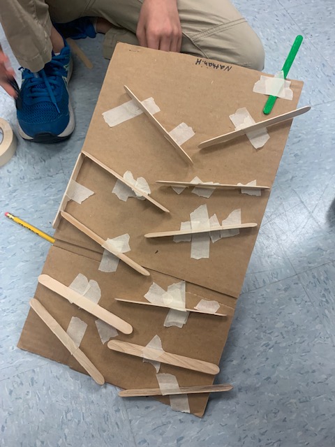 Madeira Beach 4th graders used recycled materials to design the slowest possible marble run! This #STEMchallenge incorporates time, angles, &amp; motion concepts in a hands-on design competition.