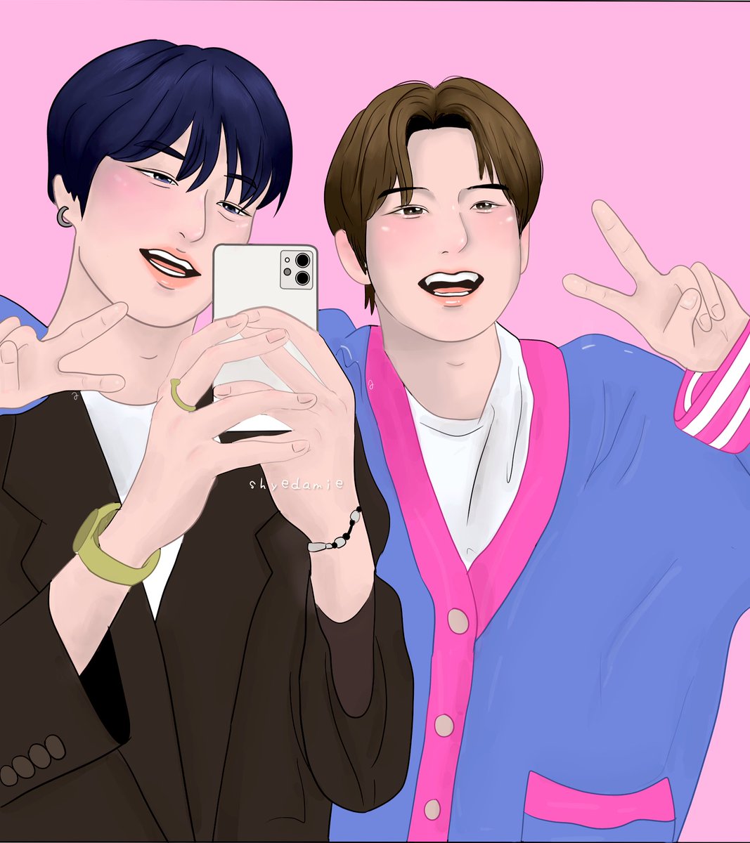 shyedamie's tweet photo. darararari ~♡ #harukyu 

#TREASUREfanart #TeuArt
#JUNKYU #HARUTO 🐨🦋 https://t.co/GkF35z37pg