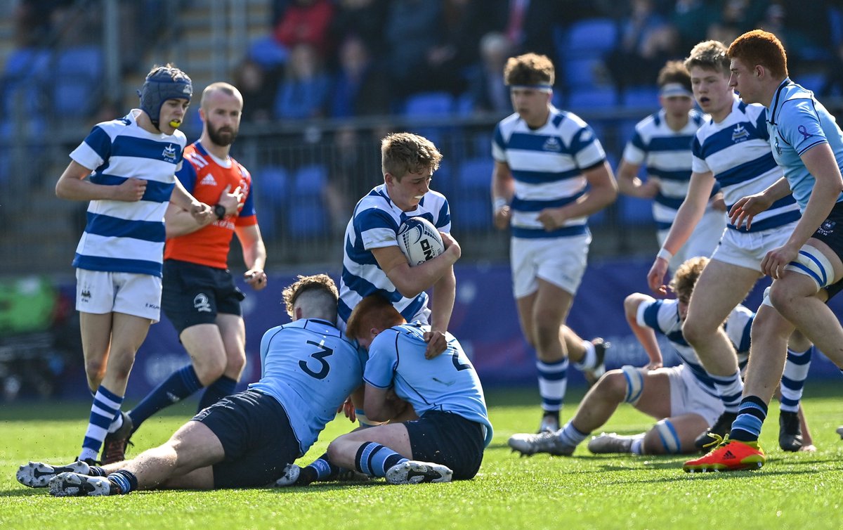 LeinsterBranch's tweet photo. HALF-TIME: @bankofireland #LSJC semi-final:

@BlackrockColl 3
@stmcrugby 3

#LeinsterRugby #FromTheGroundUp https://t.co/hjvc33M2yi