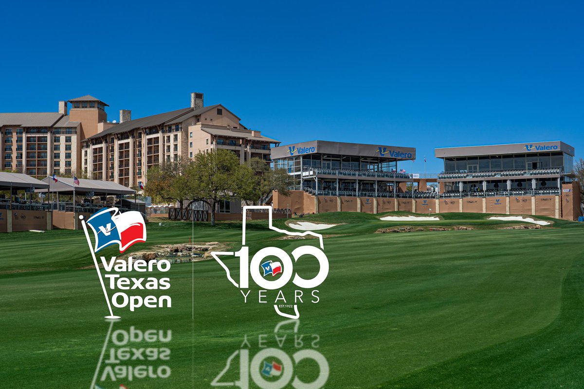 The wait is over…tournament week has officially begun! Welcome to the 100th Anniversary of the #ValeroTexasOpen!🏆