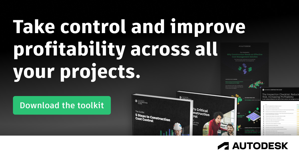 Autodesk BIM 360 (@bim360) on Twitter photo Looking for a way to keep #construction project costs low without jeopardizing the quality? 
Discover all the #costmanagement resources with our toolkit:
autode.sk/3s7mh3F Looking for a way to keep #construction project costs low without jeopardizing the quality? 
Discover all the #costmanagement resources with our toolkit:
autode.sk/3s7mh3F