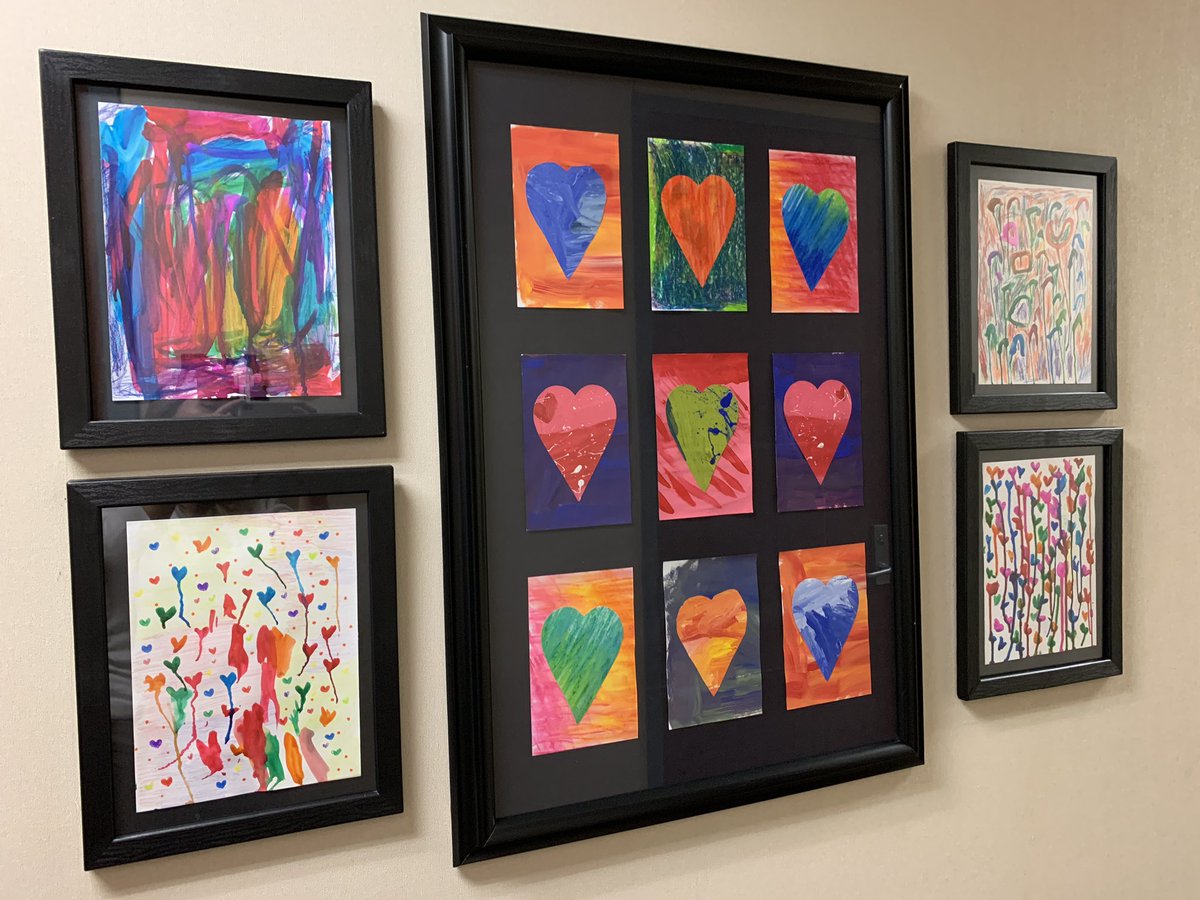 RhhsArt's tweet photo. Check out our new Partners Art display in the front office on your way to grab some coffee ☕️ https://t.co/hirTlrlMkS