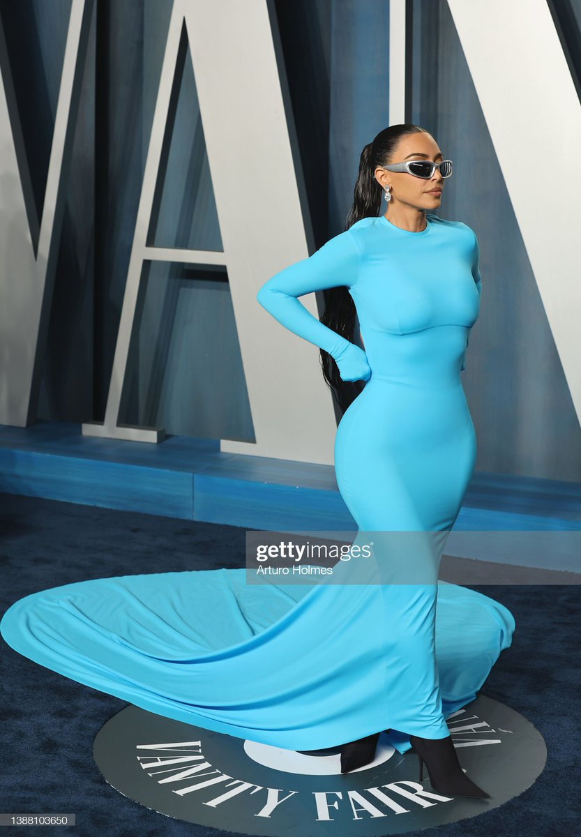 balenciaga blue dress kim kardashian Kelsea Ballerini Channels Kim Kardashian's Blue Balenciaga Look at the 2022  CMA Awards