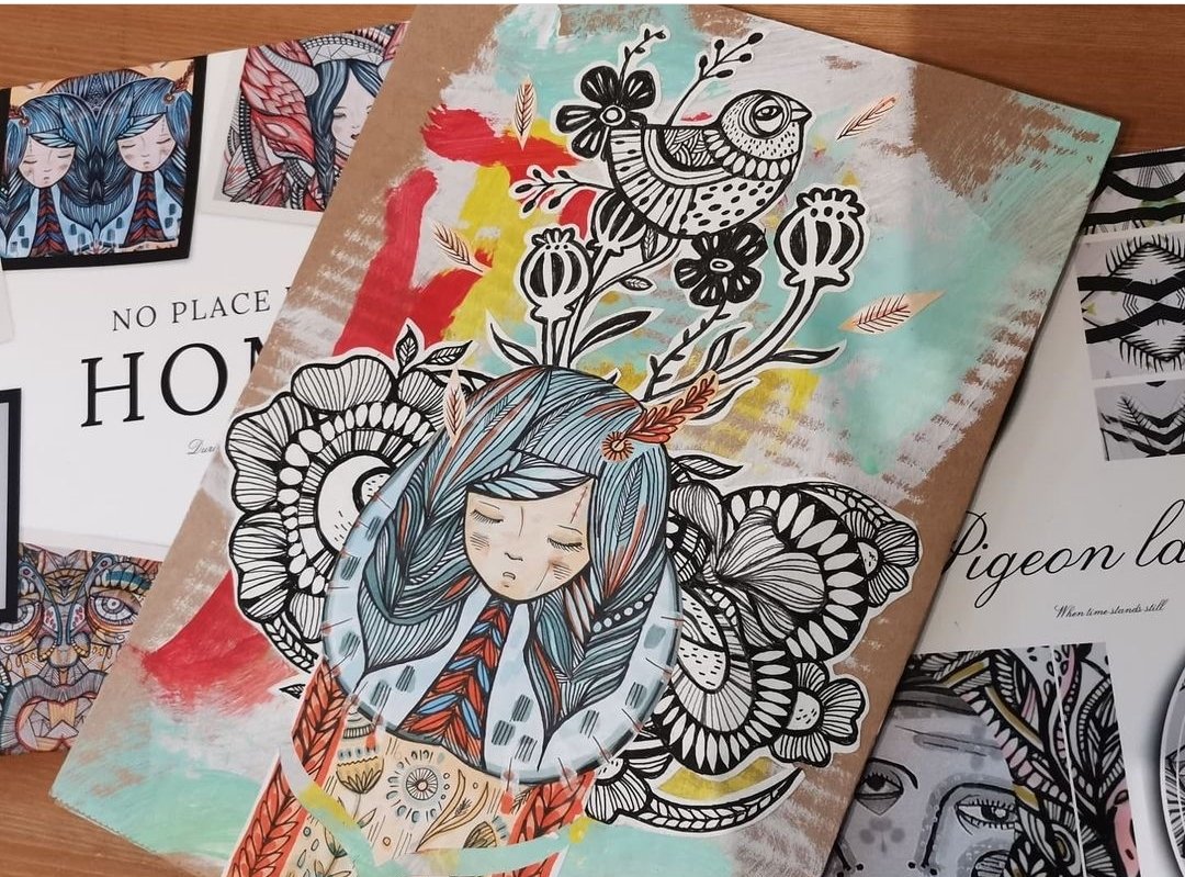 pigeon_La_Rue's tweet photo. Really happy that this little collaboration between myself and background_bob raised £185.00 for charity yesterday. ❤️
The art auction on Ebay made  47,000 in total. What a result!
#Charity #background_bob #Charityauction https://t.co/bOgwyCPJ3B