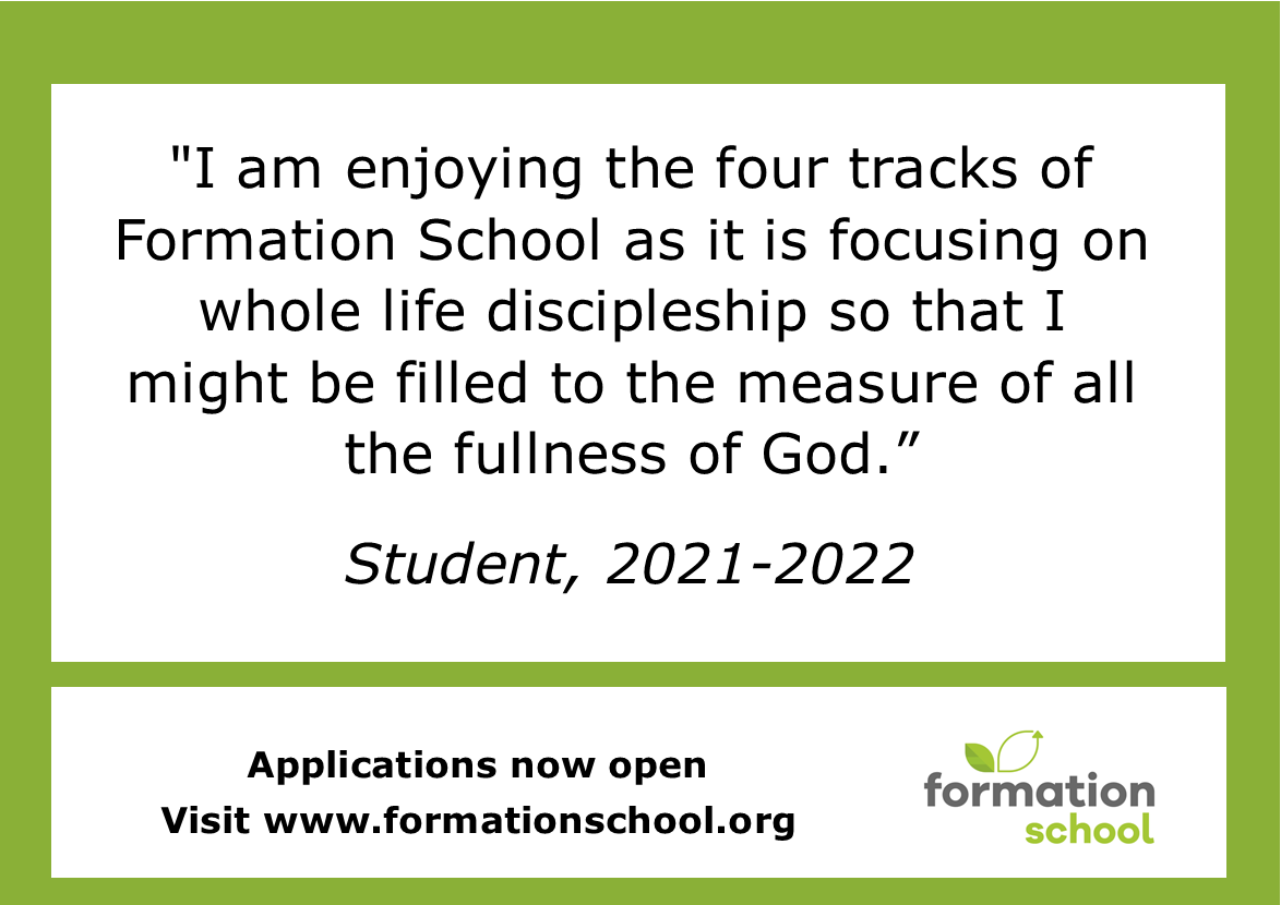 formationsch's tweet photo. What a great (and thoroughly Biblical) aspiration to be filled to the fullness of God. Amen to that!

#Formationschool #discipleswhomakedisciples https://t.co/qvehjDwPcw