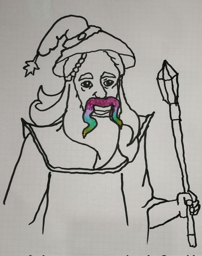 honeyfombuena's tweet photo. I am also a fan of the @thecosmicguild x @AtlantysOceans duo. Esp excited to see harmony whales swimming at the Cosmic Island coast, showing us how true #harmonyunity is done β¨
Ps. here's a portrait of my wizzie drawn using my non dominant hand ππ https://t.co/CHsVVKZLbH