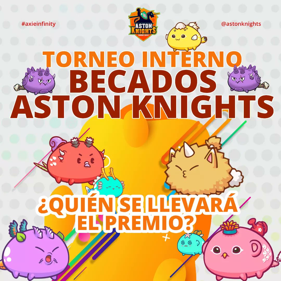 astonknights1's tweet photo. Union y Fuerza!!!
Domingo de Torneo interno de becados!!!
Pasando un momento cómodo en la comunidad, compartiendo, escuchando música!!
#becados #torneo #torneointerno #comunidadAstonKnights #nft #Guild #AxieInfinity https://t.co/6QNIn0ab0c