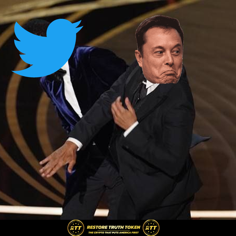 RestoreTruthRTT's tweet photo. What we saw last week @elonmusk
#ElonMusk #ChrisRock #willsmithchrisrock #rtt #restorethetruth #restoretruthtoken https://t.co/QbzeFwZYmo