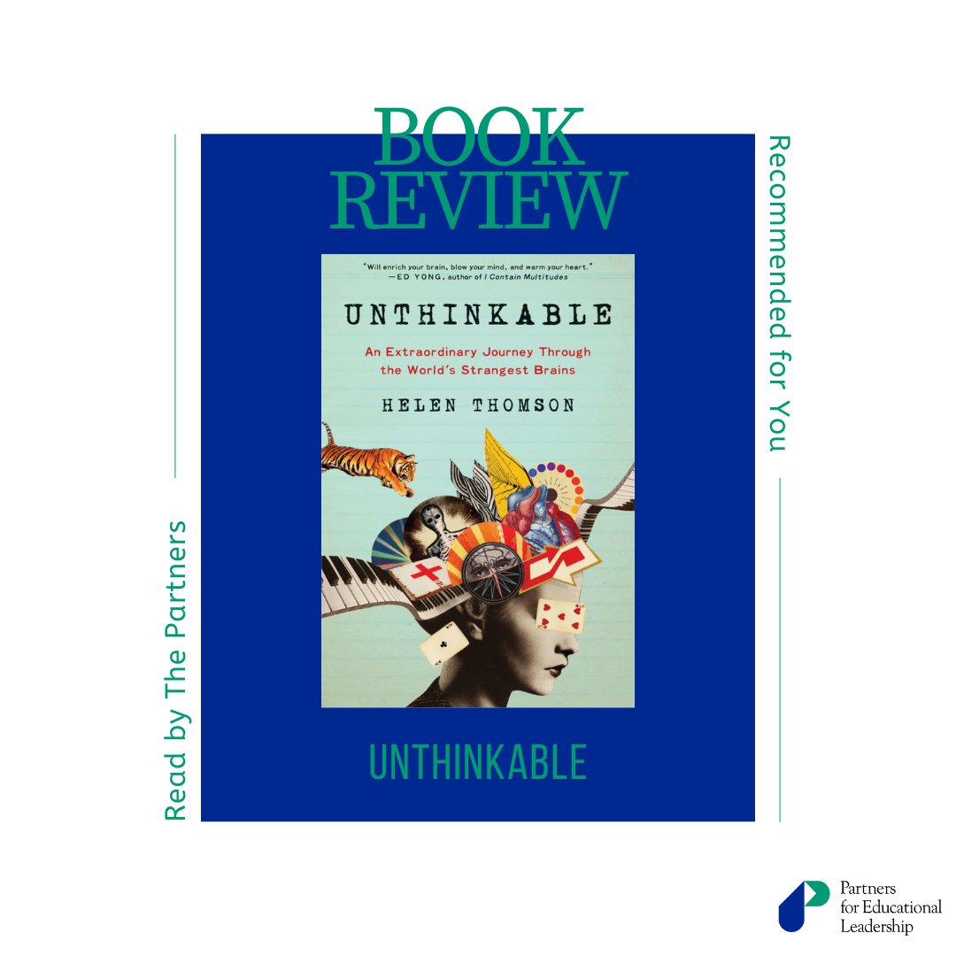 Partnersfor_EL's tweet photo. PEL's #BookRecMonday is leading you towards a copy of Helen Thomson's "Unthinkable". Learn what it's all about and tweet us your reactions!
Learn more about this book on our LinkedIn:
https://t.co/j6F7snWwj8
#PartnersforEL #bookrec #personaldevelopment https://t.co/IQDHYt6eQt