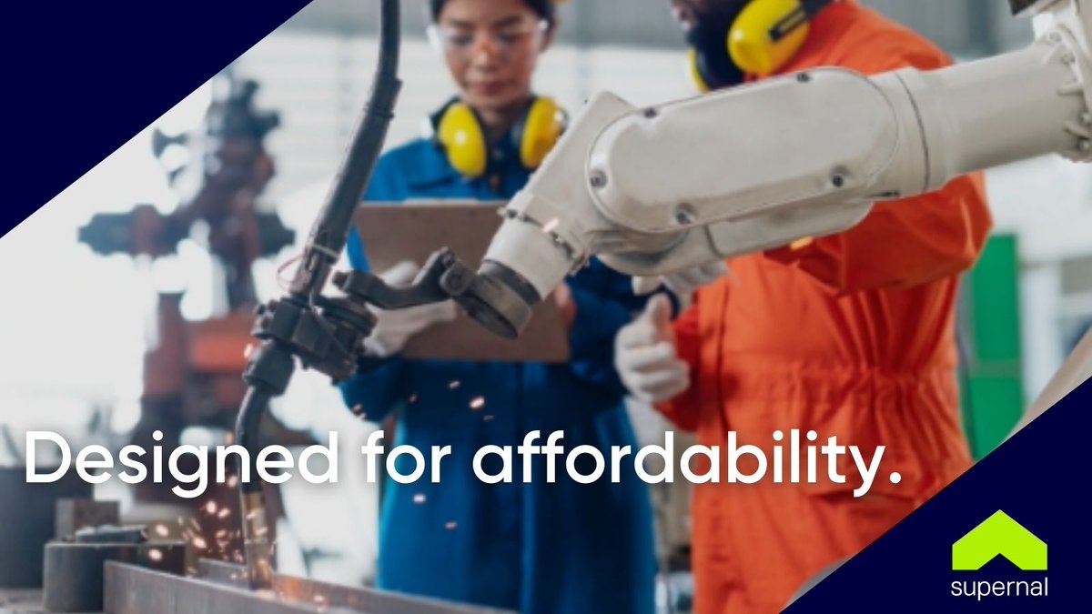 idealmagn3t's tweet image. ElectricVTOL: RT @Supernal_aero: To encourage public adoption, we aim to lower the cost barrier by producing vehicles at scale. To do this, we’re designing for manufacturability using new smart technologies. 

Learn more about our vision for #AdvancedAir…