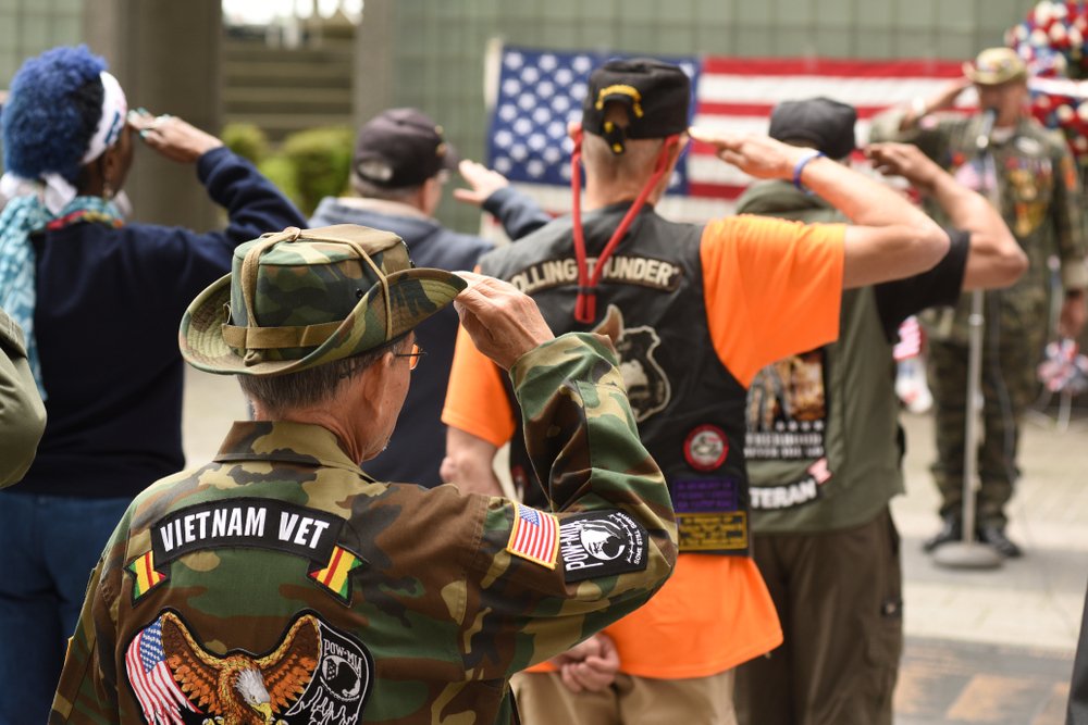 theUSAging's tweet photo. Are there #OlderAdults in your life who are Vietnam Veterans? Tomorrow is #NationalVietnamWarVeteransDay, but you can honor them all year by learning about how #AAAs serve veterans in our #AAANationalSurvey report. https://t.co/jCQg7gq1EJ https://t.co/uIW4COhbOD