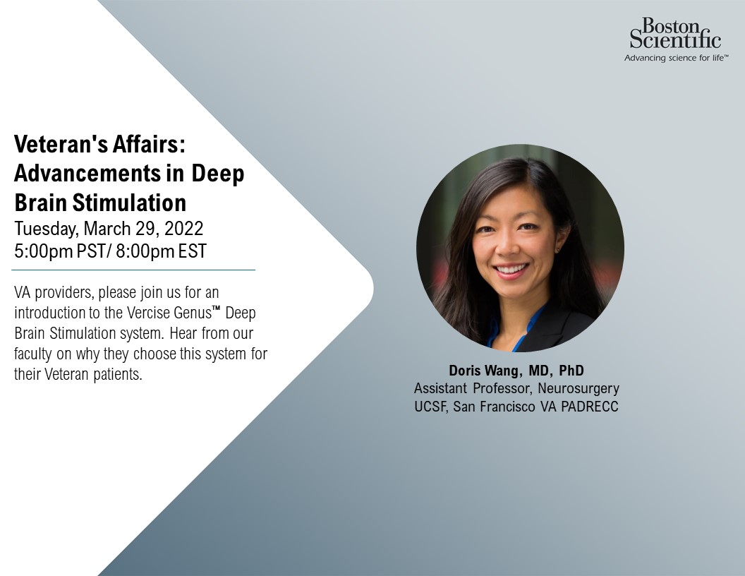 BSCDBS's tweet photo. Come and join Dr. Wang, tomorrow, Tuesday, March 29 at 8pm ET/ 5pm PT, to discuss Advancements in Deep Brain Stimulation. Register at https://t.co/qozBDfSFaW
#deepbrainstimulation #vercisegenus #vercise #DBS https://t.co/xzGDRobPEW