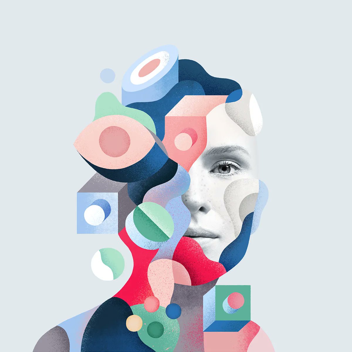 icimathieu's tweet photo. Main illustration for a festival at @gaitelyrique in Paris (2018). “Persona non data” puts the spotlight on personal data with creative explorations, practical workshops and exhibitions. 
#data #personaldata #illustration #digitalart https://t.co/hxnOdDu6VL