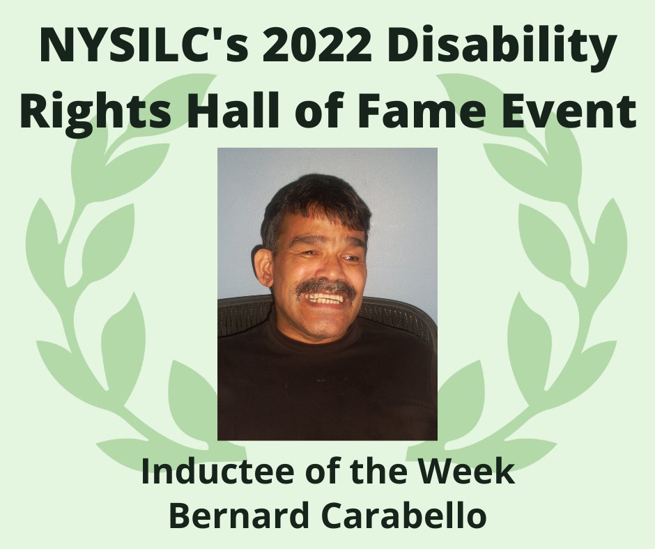 This week’s Inductee of the Week is Bernard Carabello!

To read Bernard’s full bio, follow the link here: nysilc.org/inductees/bern… 

To buy tickets to our in-person ceremony, visit our page here: nysilc.org/hof-buy-ticket…