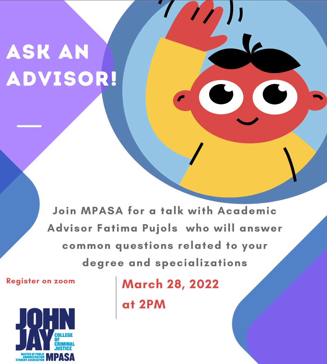 jjcmpasa's tweet photo. Please join us today, Monday, March 28 at 2pm EST For an informative session from our very own, Ms. Fatima Pujols to answer all your MPA related questions. 

Link to register: https://t.co/jA1Hx0fAUr https://t.co/HQuZDNjEj3