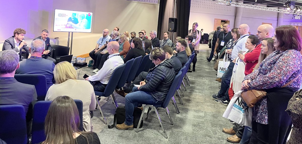 CSLGroupLtd's tweet image. A full house for our panel discussion with our Key Accounts Manager IoT, Max Stevens, and Adam Fay, Customer Relationship Executive IoT, discussing the best practice of digital installations! Our Team are around all day to catch up with - come and say hi 👋🏼