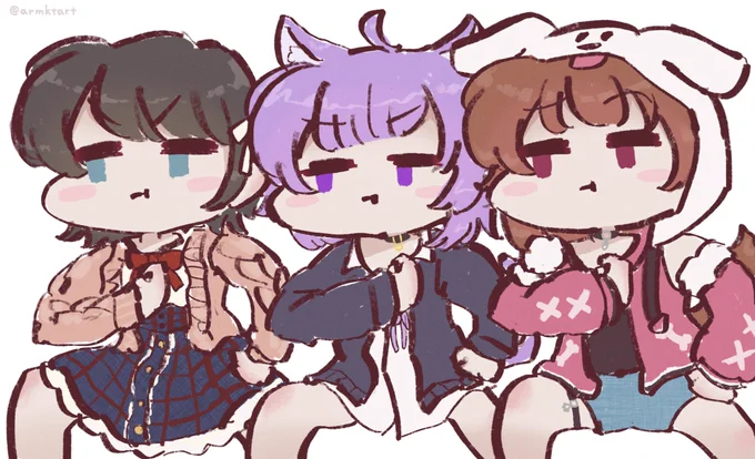 「 俺ら沼ーズ!!! 」🚑🍙🥐
#スバおかころ #プロテインザスバル #絵かゆ #できたてころね 