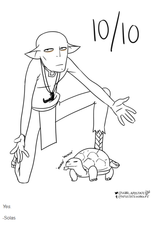 hobo_apostate's tweet photo. #Solas #DragonAge #DragonAgeInquisition #AskSolas #Tumblr https://t.co/IYla0WxirM