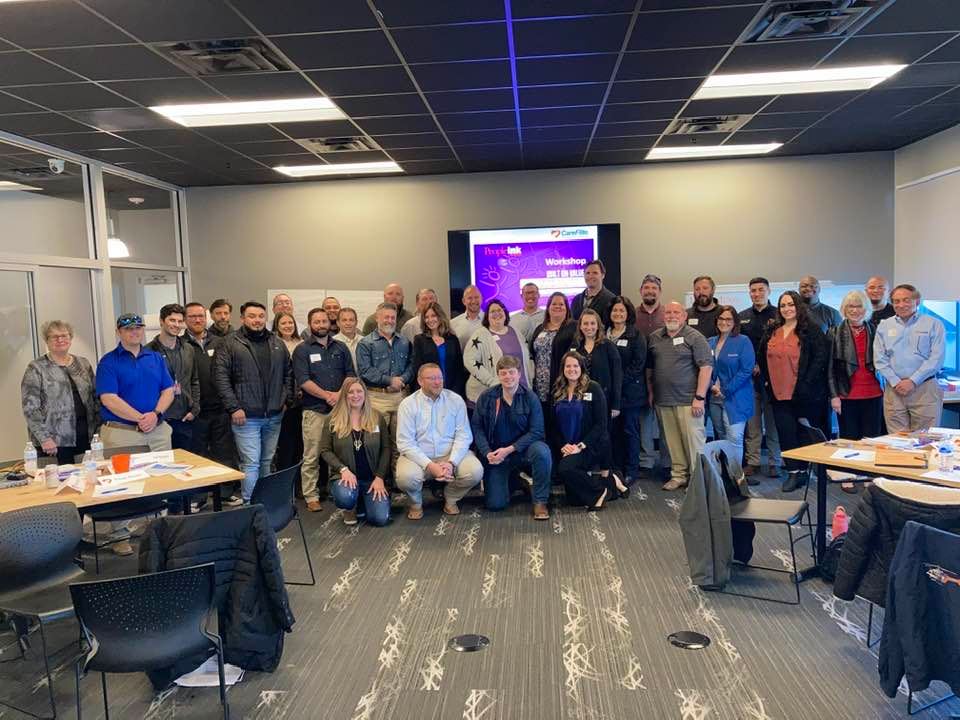 Peopleink's tweet photo. Great time working on Values Blueprinting Session at CareFlite in Dallas with a group of CareFlite “A”players and our Peopleink COO Gayle Watson and Jim Swartz CEO of CareFlite! Great experience with all the team and appreciation to everyone for a great One Team experience! https://t.co/TGGf5C5l8Q