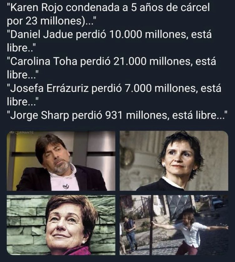 ColadaGaby's tweet photo. @adnradiochile Qué rascas estos Ladrones. https://t.co/M6SwXagIM4