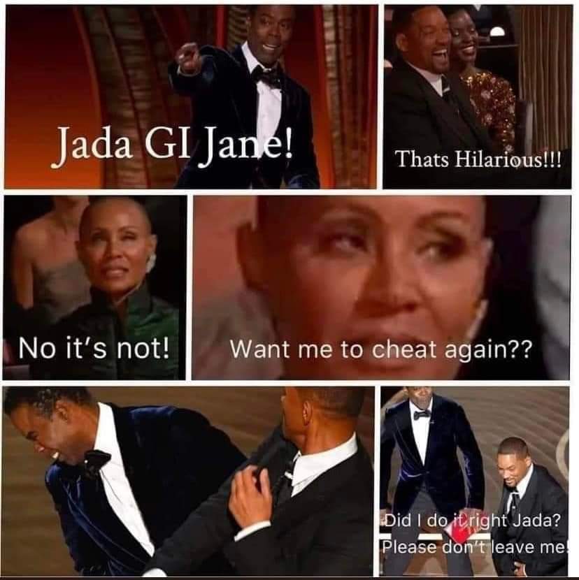 BullshitPress's tweet photo. #Oscars #whatjusthappened #Oscars2022 #slap https://t.co/zwMKDcvoNf