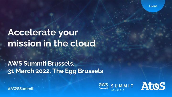 Attending the <a href="/awscloud/">Amazon Web Services</a> Summit Brussels this week?  Be sure to stop by the Atos and <a href="/cloudreach/">Cloudreach, an Eviden business</a> booth to learn how we deliver on the promise of the #cloud.
▶️ portal.awsevents.com/events/Brussel… 
#AWSSummit