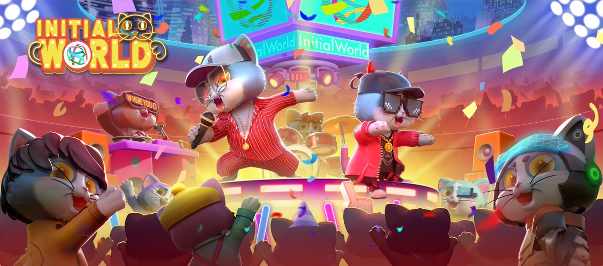 InitialWorldLab's tweet photo. Let's go！

#NFTGiveaways #NFT #NFTs #Metaverse #GameFi https://t.co/vhQKg3LZCS
