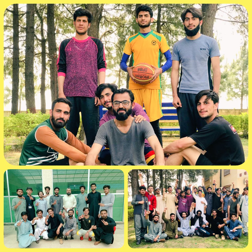 UniofMalakand's tweet photo. #DepartmentofCSIT
#UniversityOfMalakand won their Basketball 🏀 Final against Dept of Law in inter departmental University games. Congratulations 🎊 #CSITians https://t.co/ddSp23pffb