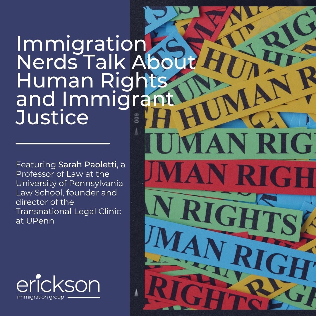 EIG Law (@eig_law) on Twitter photo In this week’s <a href="/ImmNerds/">Immigration Nerds</a> podcast, we talk to Professor Sarah Paoletti, <a href="/pennlaw/">University of Pennsylvania Carey Law School</a>, about her work at the <a href="/penntlc/">Penn Carey Law Transnational Legal Clinic</a>, <a href="/CDMigrante/">Centro de los Derechos del Migrante</a>, and Executive Committee of Migration that Works for human rights and immigrant justice.
🎧 eiglaw.com/immigration_po… In this week’s <a href="/ImmNerds/">Immigration Nerds</a> podcast, we talk to Professor Sarah Paoletti, <a href="/pennlaw/">University of Pennsylvania Carey Law School</a>, about her work at the <a href="/penntlc/">Penn Carey Law Transnational Legal Clinic</a>, <a href="/CDMigrante/">Centro de los Derechos del Migrante</a>, and Executive Committee of Migration that Works for human rights and immigrant justice.
🎧 eiglaw.com/immigration_po…