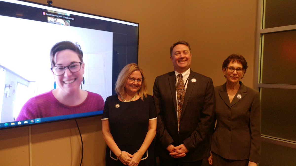 VictorMercurio's tweet photo. Congratulations to Dr. Melissa Denton! Today she successfully defended her dissertation: Specially Designed Instruction - Regulations Require It But Are Beginning Special Educators Ready to Provide It? @jwupvdschooledu @JWUProvidence @NSS_K12 https://t.co/tiYd7a0CJ7