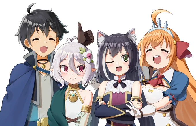 アニメ面白かったね!!
#アニメプリコネR #プリコネR 