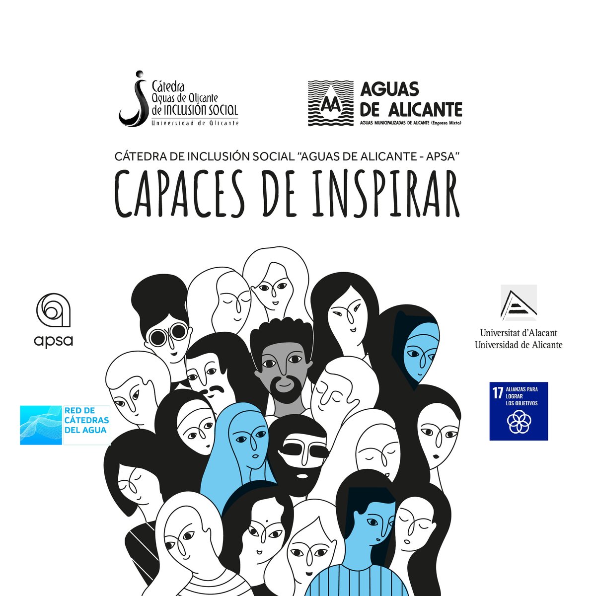 Esta es nuestra filosofía. Queremos ser #CapacesdeInspirar empatía y buenas prácticas✅ a los ciudadanos y empresas para conseguir un mundo🌍 más inclusivo, donde las personas con discapacidad tengan una integración real y efectiva en la sociedad 💚.

#RedCátedrasDelAgua