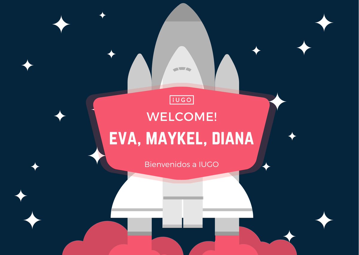Bienvenidos  Eva, Diana y Maykel al team!. Nos encanta que formen parte del equipo y puedan hacerlo desde Argentina, Cuba y US 🇦🇷🇨🇺🇺🇸
#remotework
