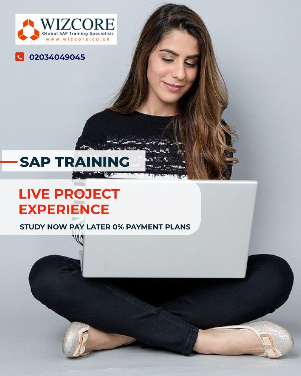 Take advantage of the opportunity to start your #SAP career with us. Our internship programme allows you to obtain practical work experience. Students can take advantage of a 12-month payment plan with 0% interest. Study Now Pay Later. bit.ly/3Eenid6 #UK #London