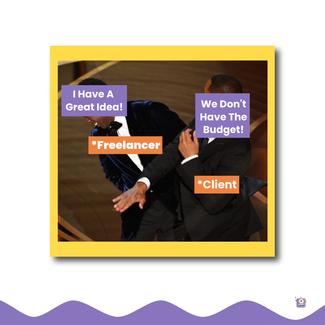 animakerhq's tweet photo. We didn’t want to miss out on the trend 🤣

#oscar2022 #willsmithmeme #chrisrockmeme #willsmithoscars 
#animaker #createwithanimaker https://t.co/YdCH4oYlkE