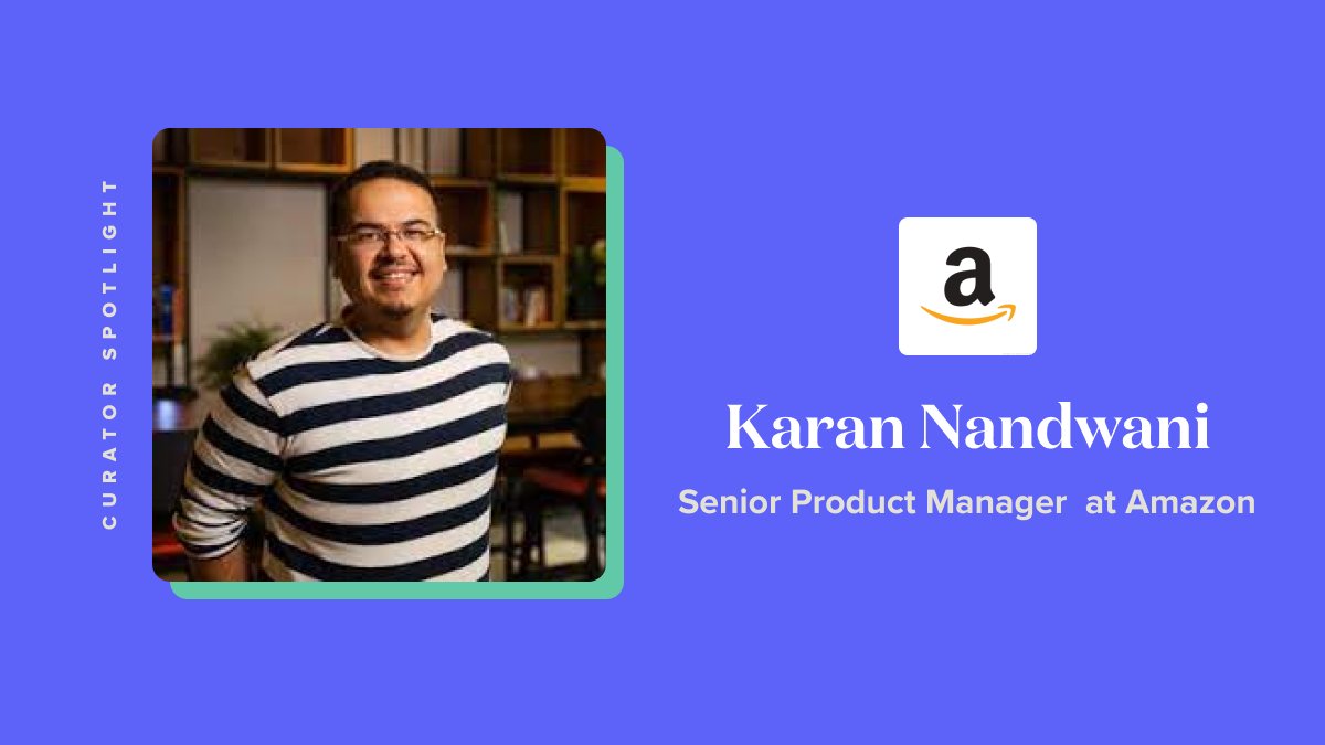 We're honored to feature <a href="/karann9/">Karan (Kay) Nandwani</a> -- Product Manager professional at Amazon with 11+ years of experience in product and engineering leadership roles. 

Be sure to follow Karan and dive into what it takes to be a Product Manager at <a href="/amazon/">Amazon</a>: bit.ly/3IKuxLK
