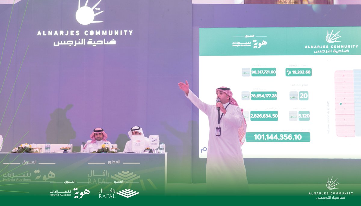 Dahyatalnarjes's tweet photo. #من_قلب_الحدث 
#مخطط_ضاحية_النرجس 
#هوية_للمزادات
#رافال_للتطوير_العقاري https://t.co/yca5OwZMF2