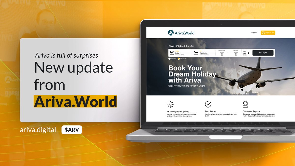 Thrilled to announce that Ariva World Portal Services company established in #Dubai to operate activities globally. 

Wishing that the blockchain wave will grow from Dubai to all around the world. We are going to gladly fulfill every assignment that is upon us in our journey.