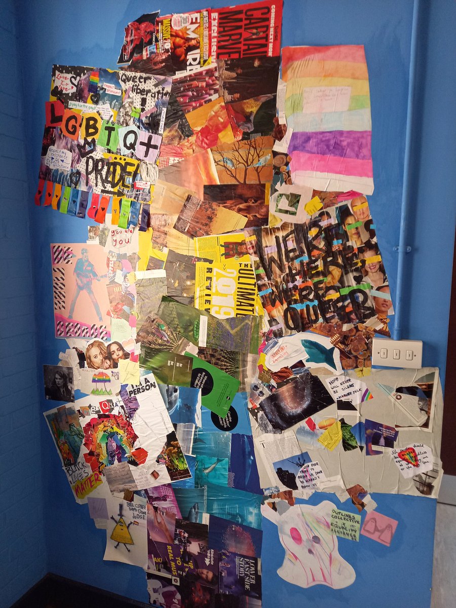 #LoveWins as we completed our paste up work <a href="/hazleheadacad/">Hazlehead Academy</a>