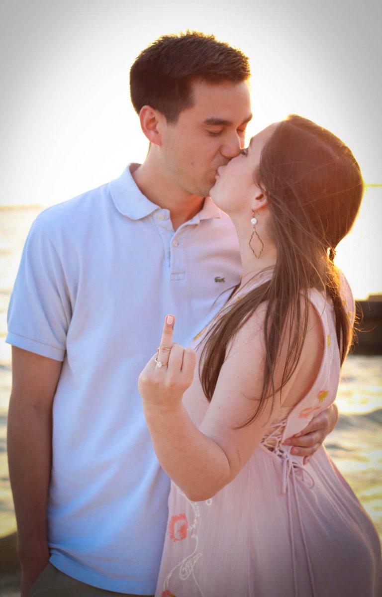 sorry mom and dad, but i love this picture🤍💍 we engaged!