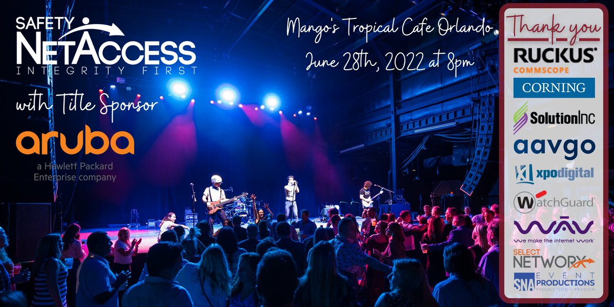 Safety NetAccess, Inc. (@safetynetaccess) on Twitter photo We are officially THREE MONTHS away from our annual HITEC Party! We can't wait to see you in June at <a href="/OrlandoMangos/">Mango's Tropical Cafe - Orlando</a> with music from the <a href="/thespazmatics/">SpazmaticsChicago</a>!π€πΌπΈ
If you're attending the <a href="/HFTP/">HFTP/HITEC</a> HITEC show in Orlando, message our team or one of our sponsors for an exclusive invitation!π₯³ We are officially THREE MONTHS away from our annual HITEC Party! We can't wait to see you in June at <a href="/OrlandoMangos/">Mango's Tropical Cafe - Orlando</a> with music from the <a href="/thespazmatics/">SpazmaticsChicago</a>!π€πΌπΈ
If you're attending the <a href="/HFTP/">HFTP/HITEC</a> HITEC show in Orlando, message our team or one of our sponsors for an exclusive invitation!π₯³