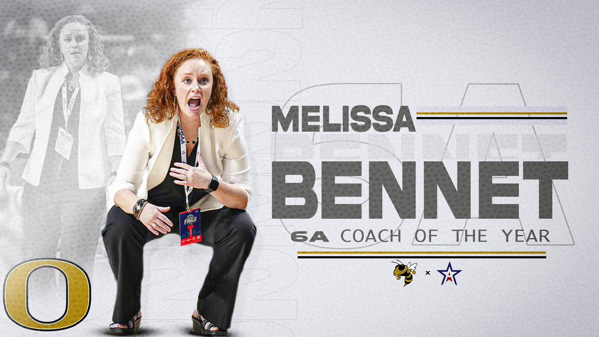 Oxford High School Football (@oldgoldfb) on Twitter photo Congratulations to our very own <a href="/bennettbball12/">Melissa Bennett</a> for being named 6A COACH OF THE YEAR! We are very proud of what you and the girls did this year! #GoBigO Congratulations to our very own <a href="/bennettbball12/">Melissa Bennett</a> for being named 6A COACH OF THE YEAR! We are very proud of what you and the girls did this year! #GoBigO