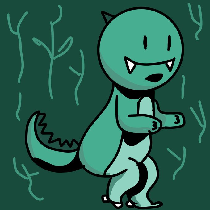 かわいい恐竜のtwitterイラスト検索結果
