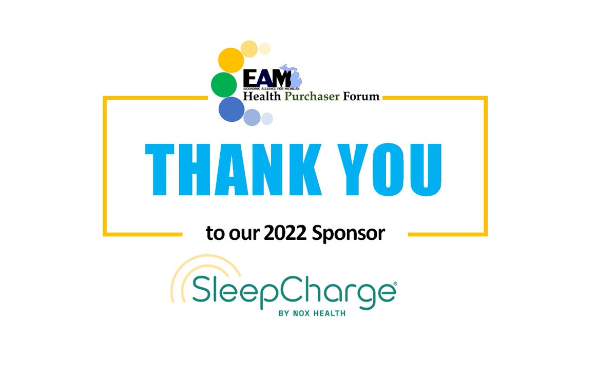 EAMOnline's tweet photo. 2022 Health Purchaser Forum is April 28! #Purchasers Demanding #Healthcare Value. Register Today: https://t.co/7N4DXAjBvW. Thank you @SleepChargeUS for supporting this event as a title sponsor. #HR #benefits #benefitsdesign #digitalhealth #engagement https://t.co/R23iFi0gi5