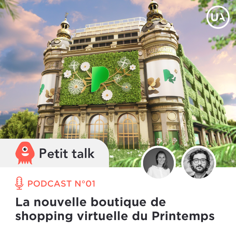useradgents's tweet photo. 🎙 La nouvelle boutique de #shopping virtuelle du @printemps passée à la loupe dans Petit Talk, le #podcast des petits &amp; grands débats sur l'actu #digitale, par @useradgents &amp; @petit_web 👇

#NFT #metaverse #retail