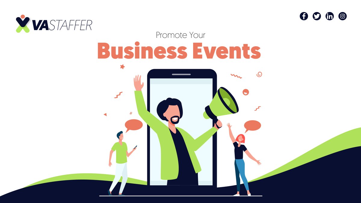 VAStaffer's tweet photo. The promotion of events can attract attention to your business partners. 👨‍💻

Showcasing various promotions and #marketing strategies increases your service demand. 📈

https://t.co/6mFn4eMTQr can do this for you! Call us! 

#virtualassiatant https://t.co/QpiqmwQBxM